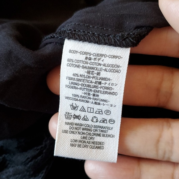 Free people black lace dress sz 6 - Picture 4 of 15